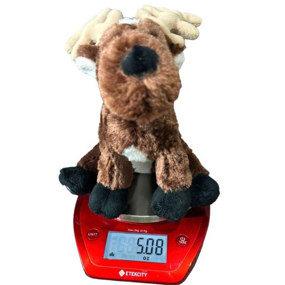 Ganz Webkinz Plush Reindeer Brown 9" Stuffed Animal Toy HM137 No Code - Picture 14 of 14